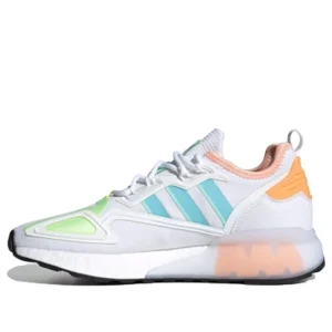 (WMNS) adidas ZX 2K Boost 'White Hazy Sky Pink' H06578