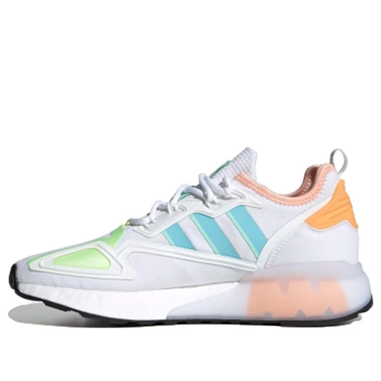 (WMNS) adidas ZX 2K Boost 'White Hazy Sky Pink' H06578