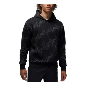 Air Jordan Fleece Pullover Hoodie 'Black' FB7318-010