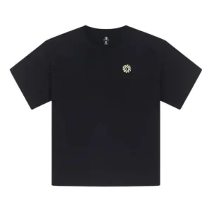 Converse Festival Vibe T-Shirt Asia Sizing 'Black' 10026424-A01
