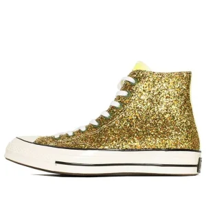 Converse JW Anderson x Chuck 70 Hi 'Glitter Pack - Gold Silver' 164696C