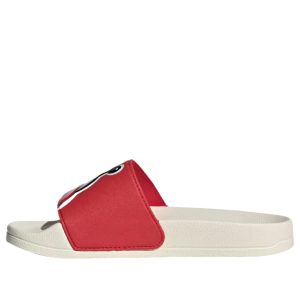 (GS) adidas Adilette Shower Logo Sandals 'Pure Ruby White' KI0747