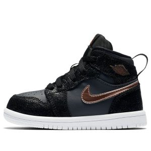 (TD) Air Jordan 1 Retro High BT 'Black Metallic Red Bronze' 705304-006