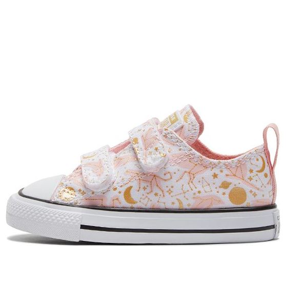 (TD) Converse Chuck Taylor All Star 2V Canvas  'Pink White' 772223C