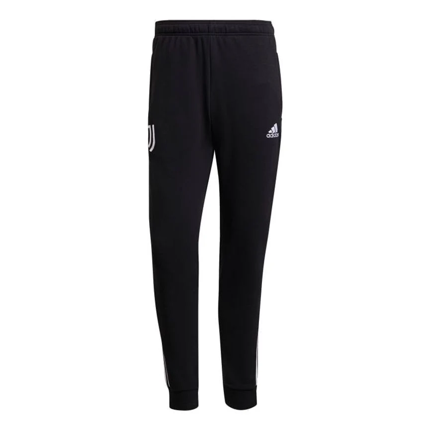 Men's adidas Juve 3s Swt Pnt Stripe Casual Sports Long Pants Black GR2931