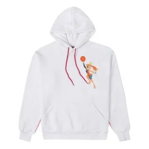 (WMNS) Converse x Space Jam A New Legacy Lola Hoodie Asia Sizing 'White' 10023067-A01