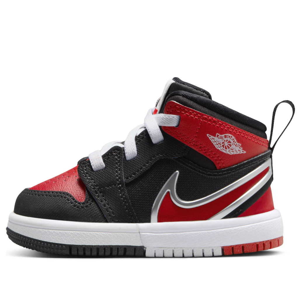 (TD) Air Jordan 1 Mid RM EasyOn 'Black University Red' FQ1283-006