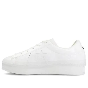 (WMNS) Converse One Star Platform Low 'Vintage White' 562605C