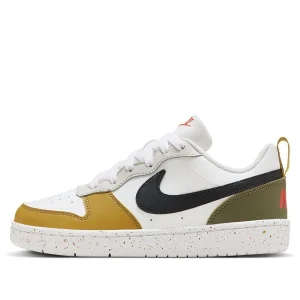 (GS) Nike Court Borough Low Recraft 'White Olive Tan' HF0744-109