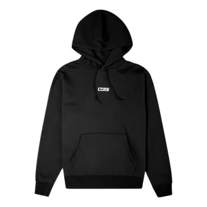 Converse Pullover Hoodie Asia Sizing 'Black' 10021634-A03