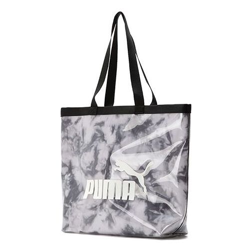 (WMNS) PUMA Core Transparent Tote Bag 'Grey' 079489-01
