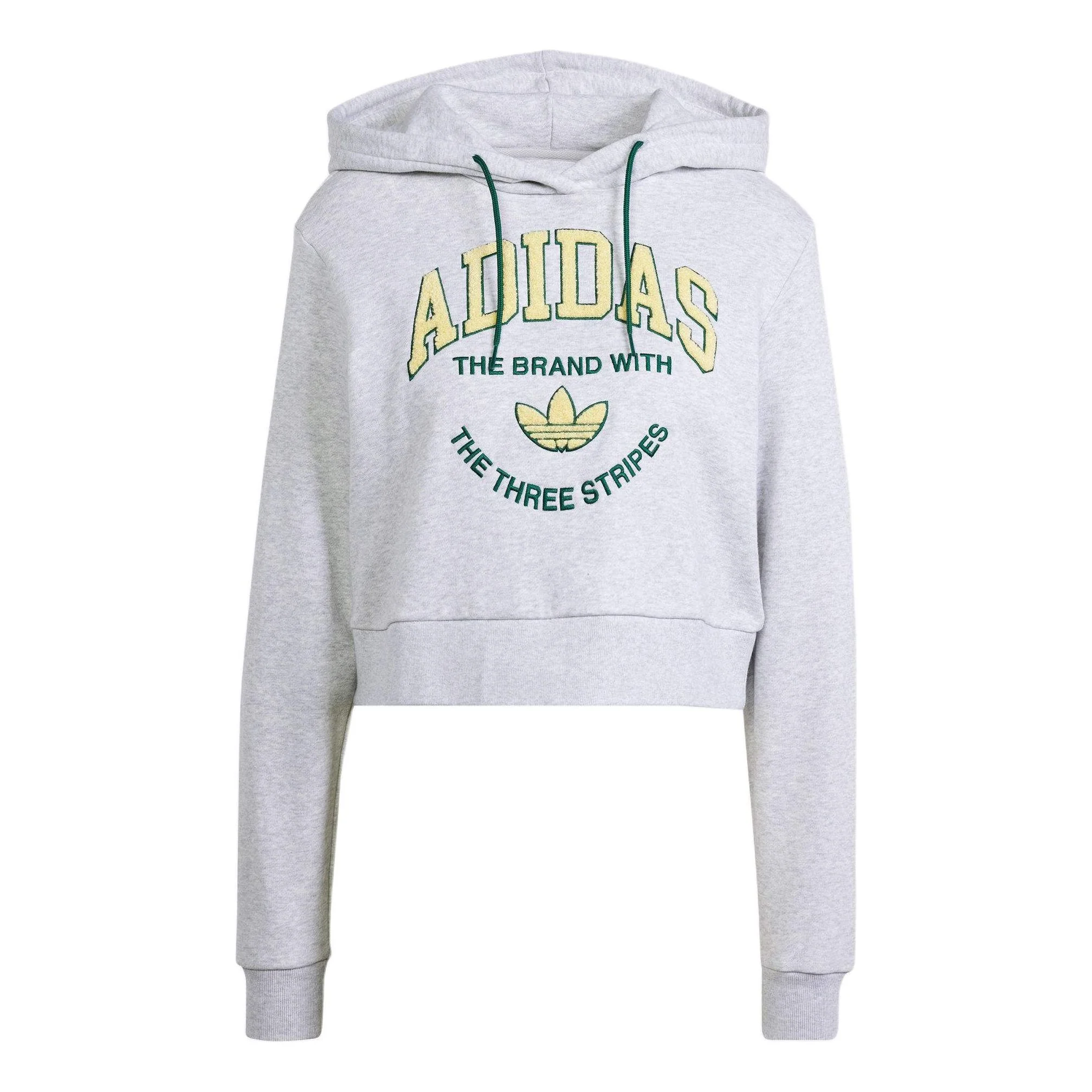 (WMNS) adidas VARSITY Graphic Hoodie Asia Sizing 'Grey' IT9846