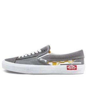 Vans Slip-On CAP 'Checkerboard - Pewter Mango Mojito' VN0A3WM5V0D