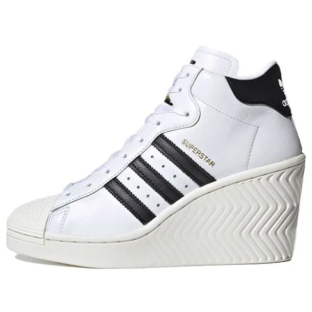 (WMNS) adidas Superstar Ellure 'White Black' FW0102