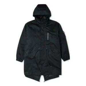 Converse Military Pack M51 Parka Down Jacket Asia Sizing 'Black' 10023714-A02