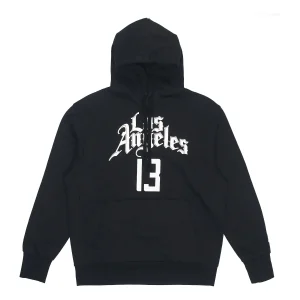 Nike NBA City Edition Los Angeles Clippers No. 13 Sports Pullover Black DC0862-010