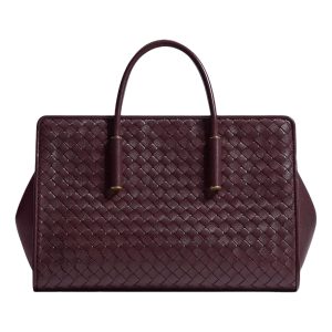 (WMNS) Bottega Veneta Small Barbara Tote 'Deep mahogany' 875932V5KD06149