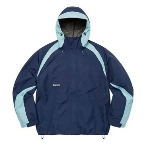 Supreme Gore-Tex Paclite Jacket 'Navy Teal' SUP-SS22-079
