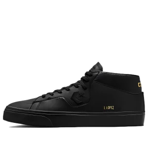 Converse Louie Lopez Pro Mid 'Mono Leather - Triple Black' A05089C