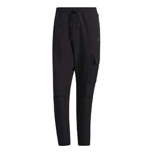 Men's adidas x Great Wall Crossover Gwall Pants Casual Lacing Straight Sports Pants/Trousers/Joggers Black H23098