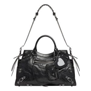(WMNS) Balenciaga Neo Cagole City Handbag 'Black' 700451210B01000