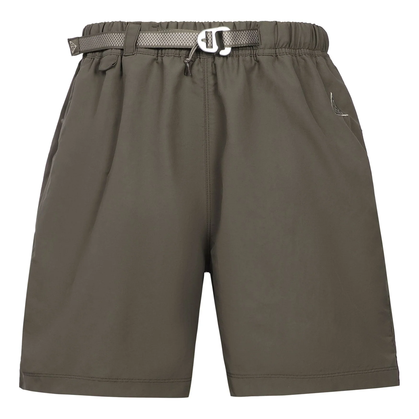Men's Nike x ACG Series Solid Color Logo Cargo Casual Shorts Mineral Gray CZ6705-004