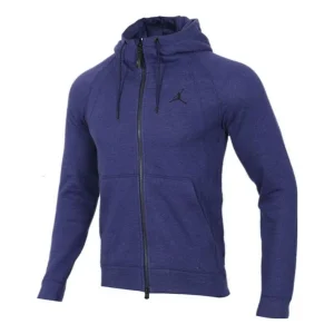 Air Jordan Sportswear Wings Fleece Jacket Asia Sizing 'Purple Blue' 860197-416