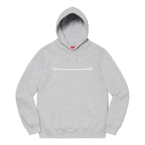 Supreme Shop Hoodie 'Grey White' SUP-FW20-146