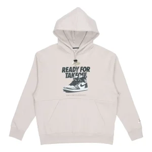 Men's Air Jordan Shoes Alphabet Printing Basketball Sports Fleece Lined Light Khaki DO9152-236