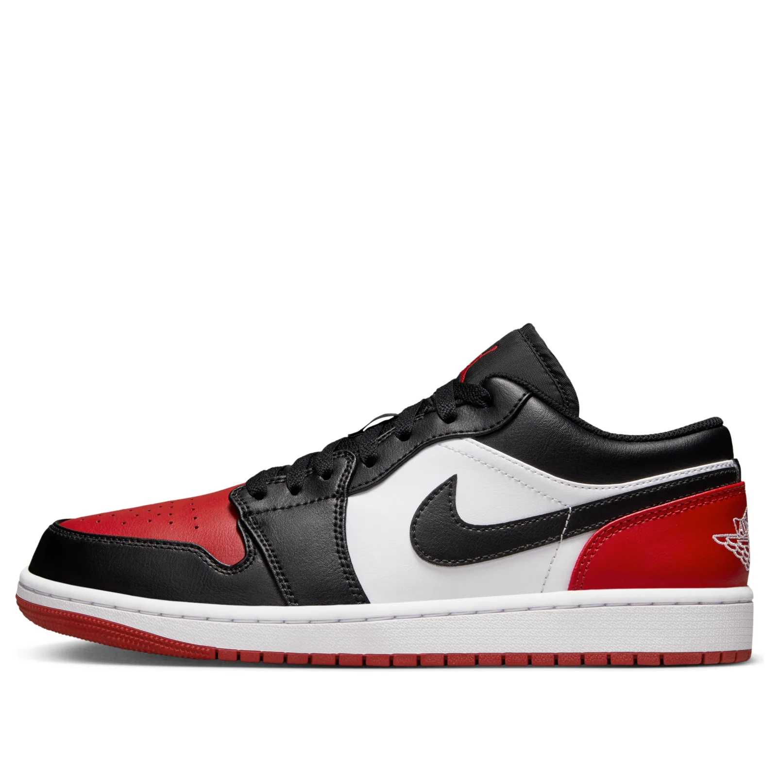 Air Jordan 1 Low 'Bred Toe' 553558-161
