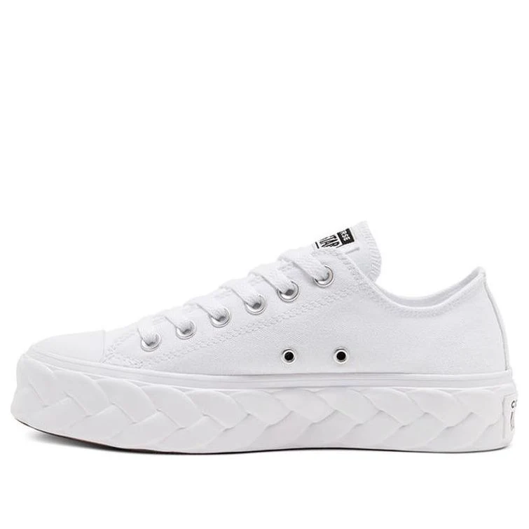 (WMNS) Converse Chuck Taylor All Star Low 'Runway Cable - White' 568895C