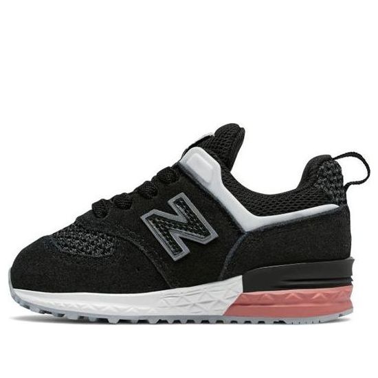 (TD) New Balance 574 Sport Shoes 'Black White' KFA574CI