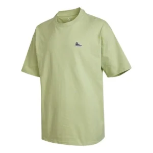 Converse Chuck Taylor Shoe Patch T-Shirt Asia Sizing 'Green' 10020931-A18