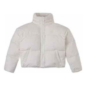 (WMNS) Converse Short Down Jacket Asia Sizing 'White' 10025204-A03