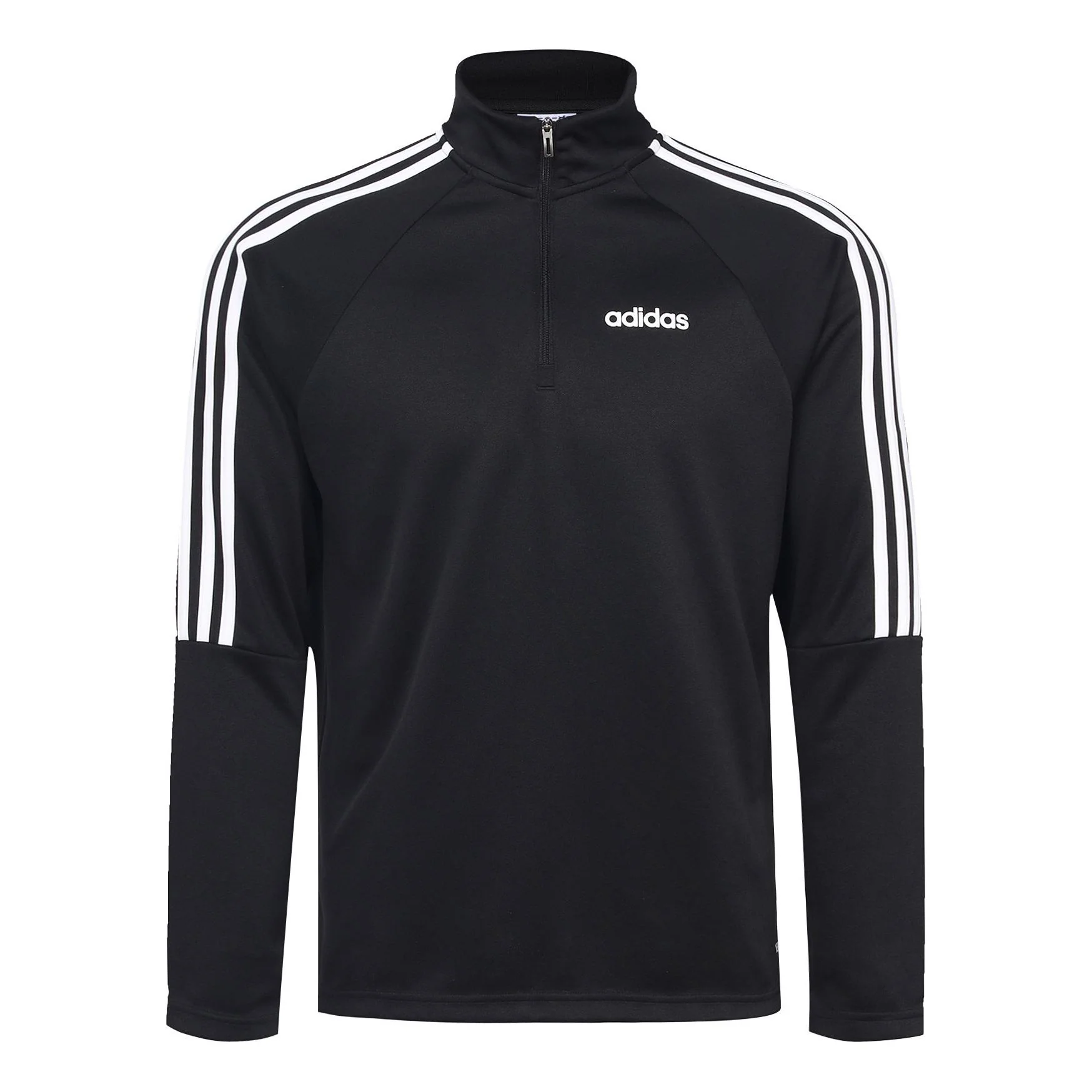 adidas Casual Up-collarSports Sweater Men Black DY3145