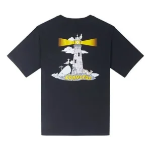 Converse Lighthouse T-shirt Asia Sizing 'Black' 10024760-A01