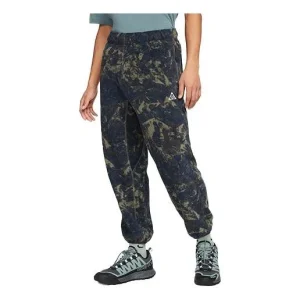 Men's Nike x ACG Therma-FIT ' Wolf Tree Printing Bundle Feet Sports Pants/Trousers/Joggers Flash Blue DN1300-437