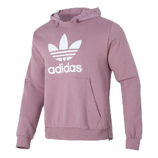 adidas Adicolor Classics Fabric Clash Trefoil Hoodies 'Pink' HC1950