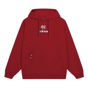 Li-Ning x Disney Zootopia Graphic Hoodie 'Red' AWDT345-1