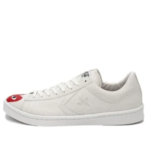 Converse x COMME des GARCONS PLAY Pro Leather 'White Red' 34201320