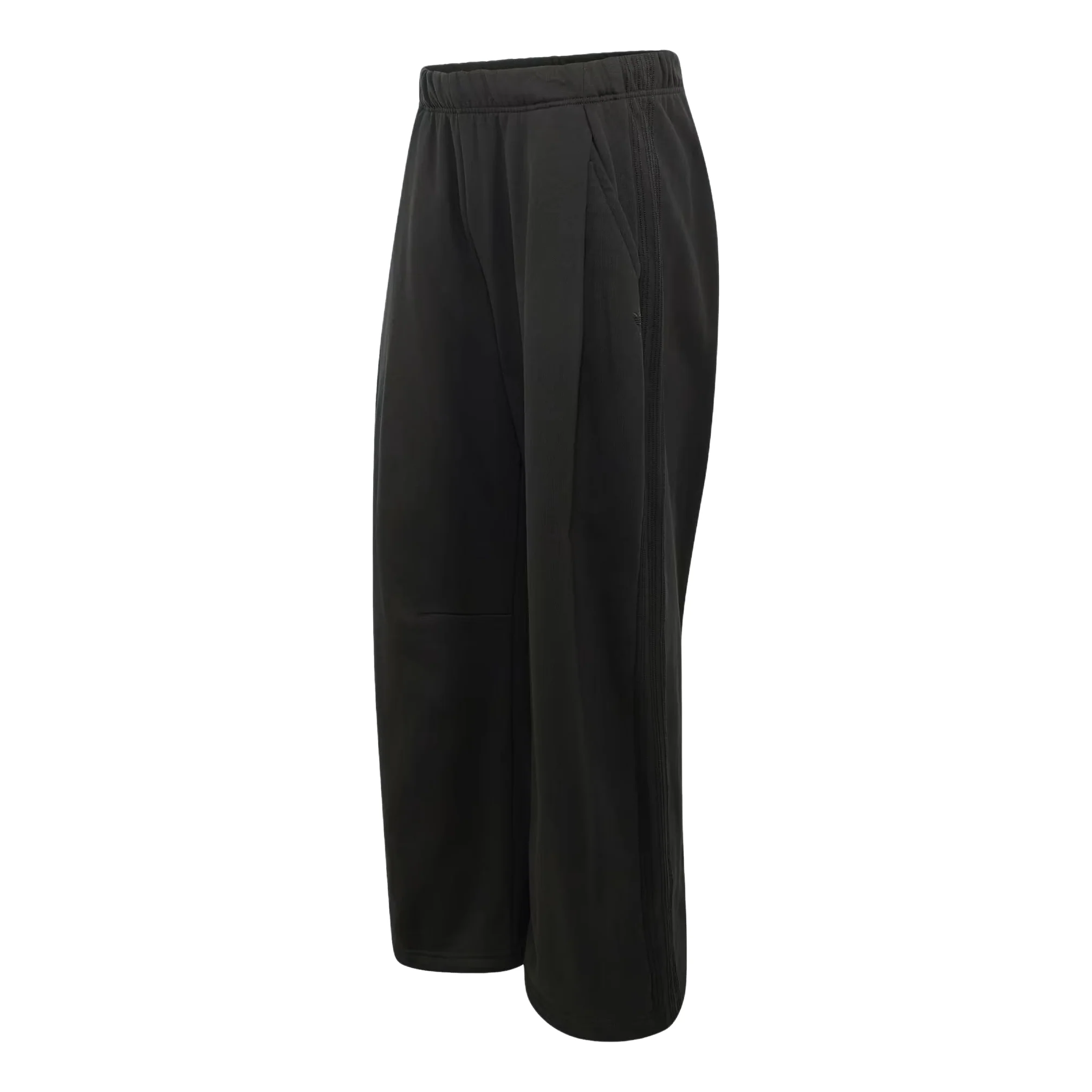 adidas Premium Essentials Open Wide Hem Pants Asia Sizing 'Black' KS4099