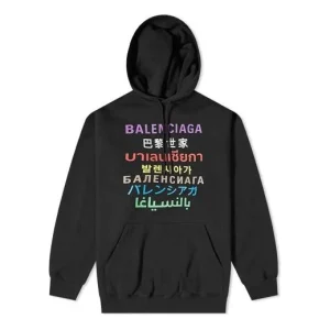 Balenciaga Multi-Color Logo Classic Black 570811TJVI62771