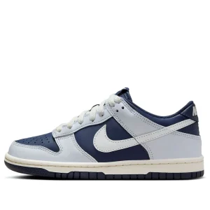 (GS) Nike Dunk Low 'Grey Navy' FB9109-002