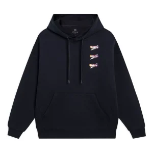 Li-Ning Way Of Wade Graphic Hoodie 'Black' AWDT149-1