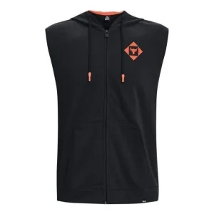 Under Armour Project Rock Sleeveless Hoodie 'Black Multi' 1377434-001
