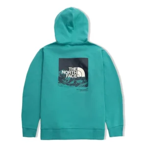 THE NORTH FACE SS22 Logo Hoodie 'Teal' NF0A5JZL-ZCV