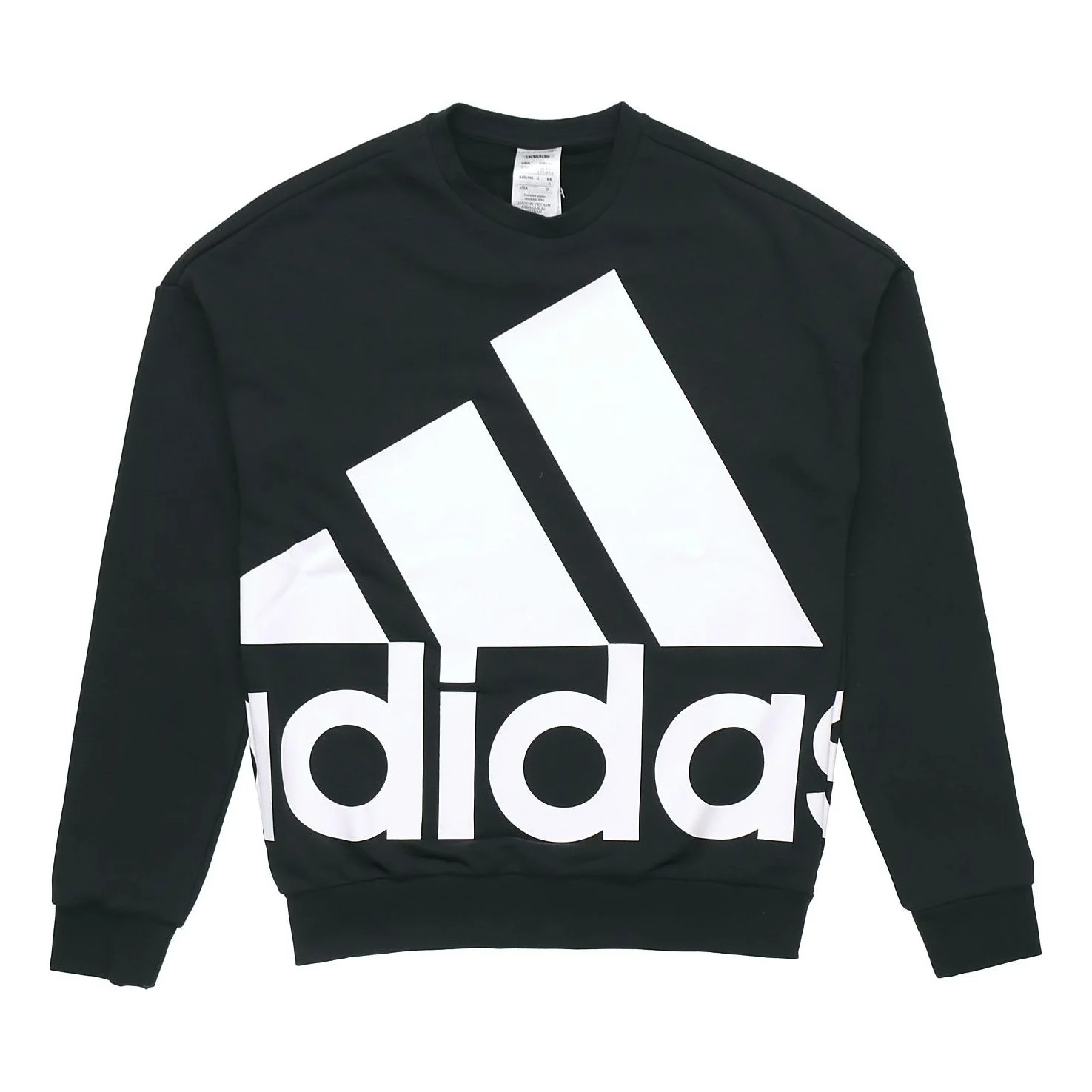 adidas M FAV BL SWT Round Neck Athleisure Casual Sports Pullover Black GK0617