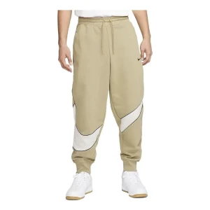 Nike Sportswear Big Swoosh Sweatpants (Asia Sizing) 'Nautral Olive Light Bone' DX0565-276