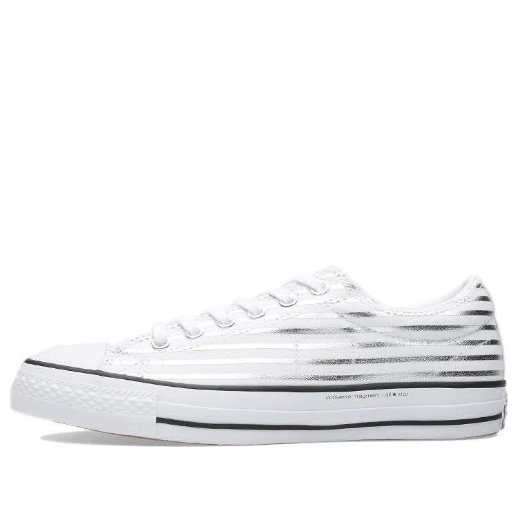 Converse x Fragment Design Chuck Taylor All Star Low 'Silver Stripe' 148372C