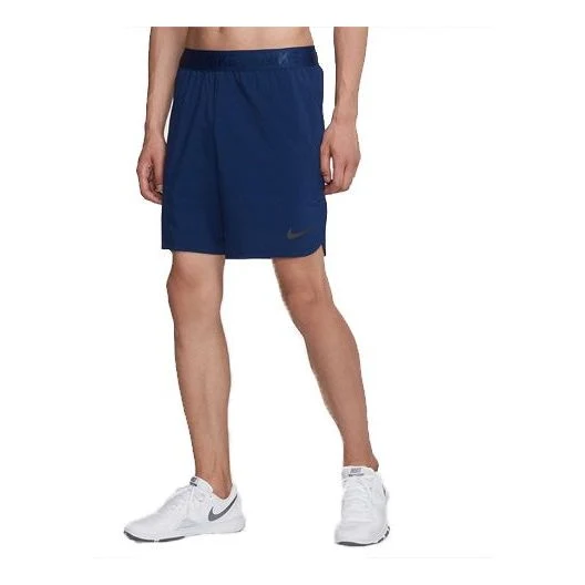 Nike Flex 8 Sports Training Shorts Navy Blue 886372-478